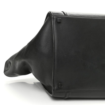 Celine Grained Calfskin Medium Phantom Luggage Black 9 of 10