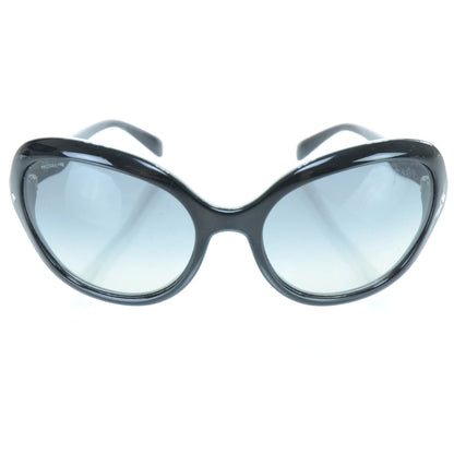 Prada Logo Sunglasses SPR 09O Black 2 of 7