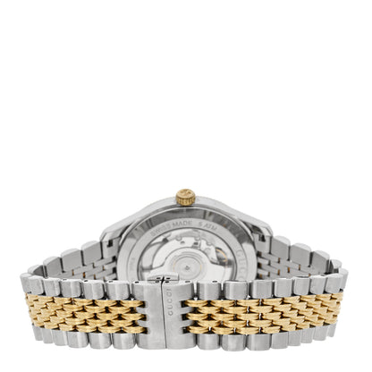 Gucci Stainless Steel 40mm G-Timeless Two Tone Charm Automatic Watch 3 of 5