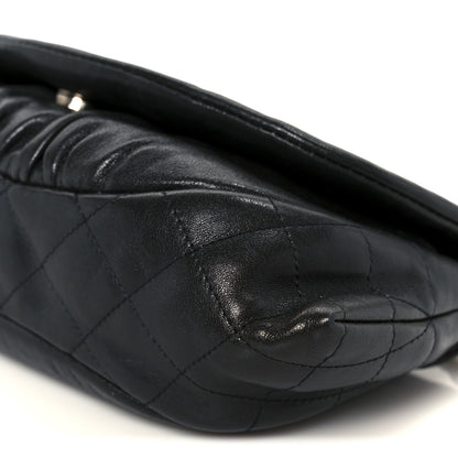 Chanel Lambskin Half Moon Wallet On Chain WOC Black 12 of 13
