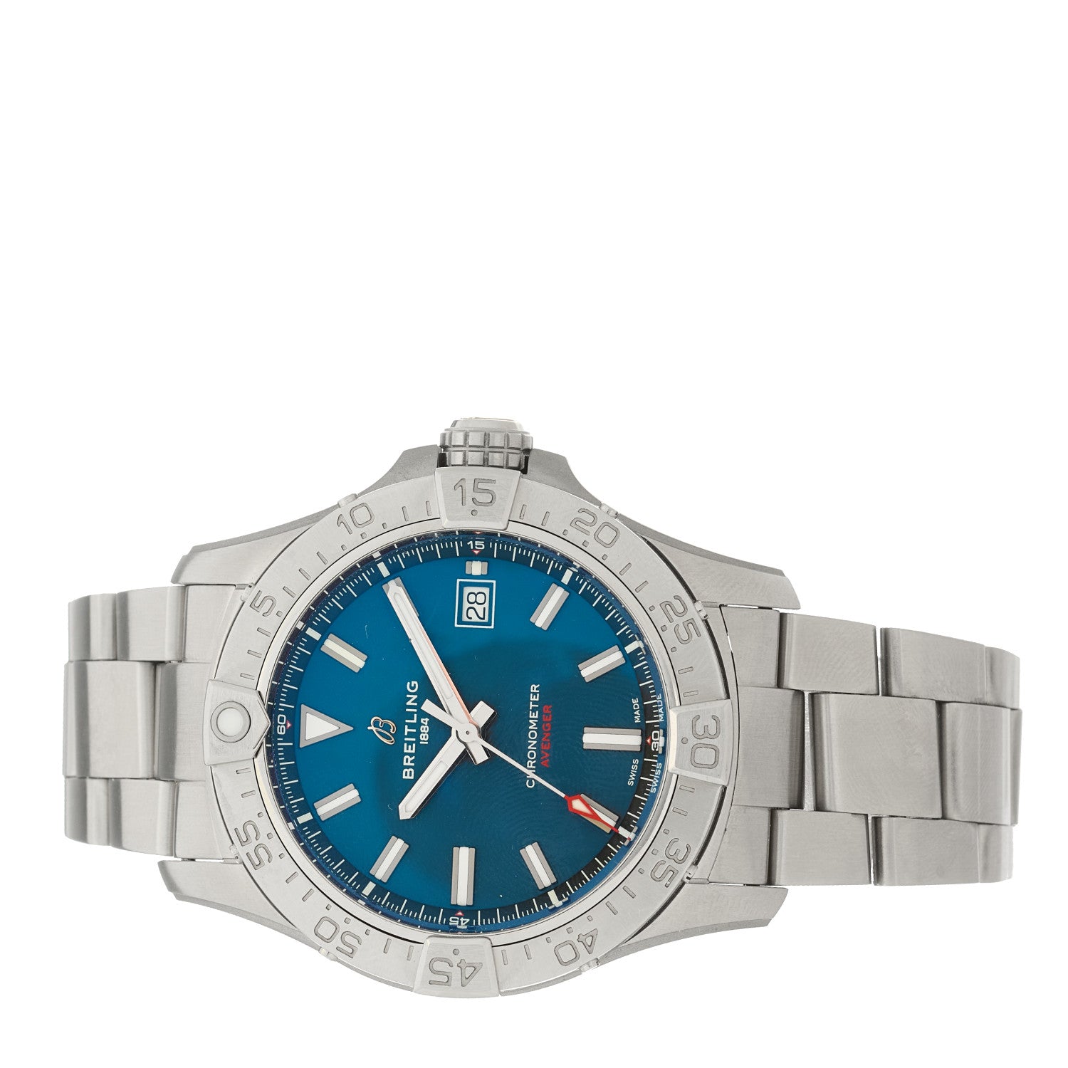 Breitling Stainless Steel 42mm Avenger Automatic Watch Blue A17328101C1A1 2 of 5