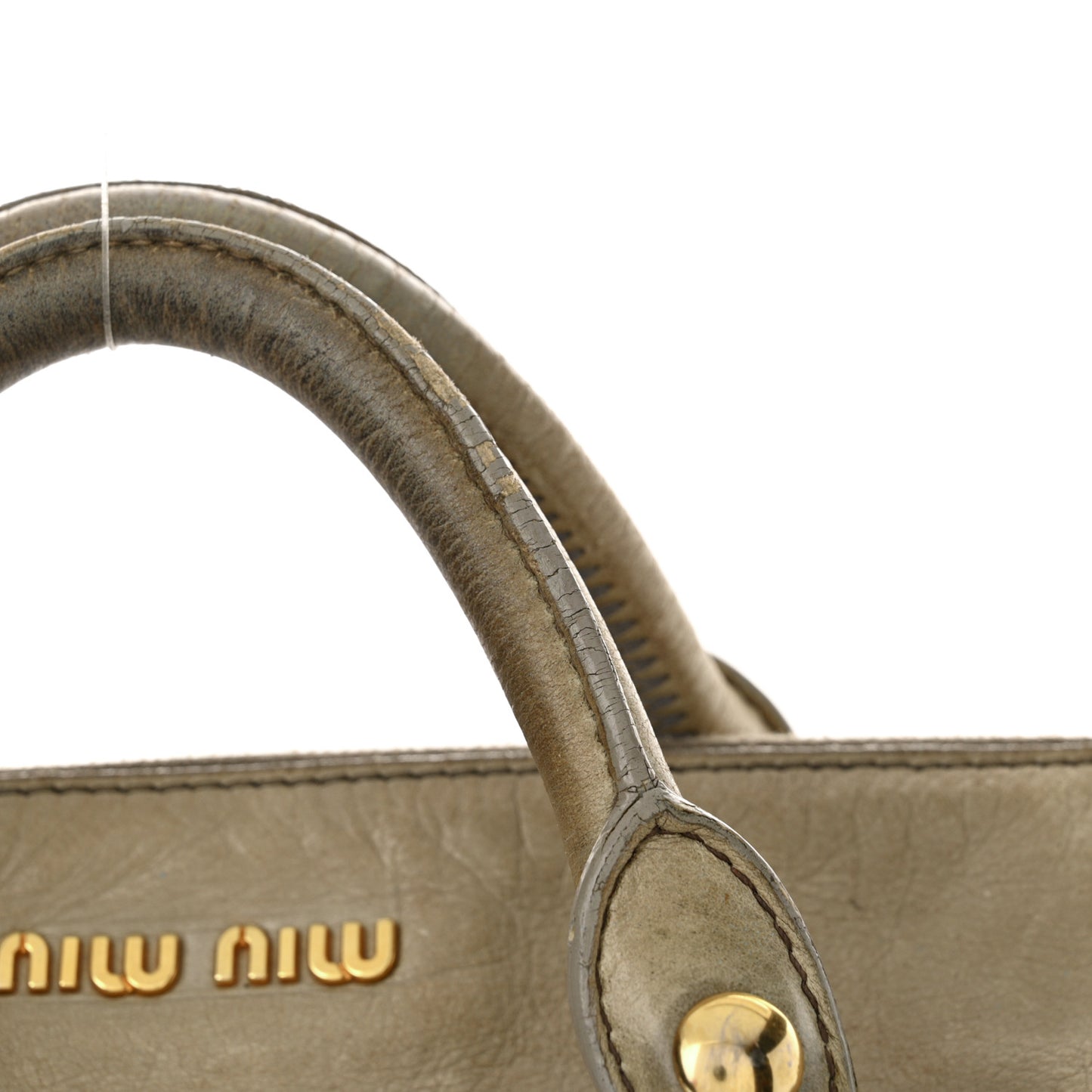Vitello Lux Medium Bow Bag Grey