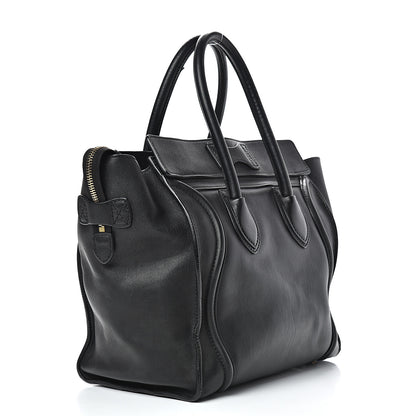 Celine Smooth Calfskin Mini Luggage Black 2 of 21