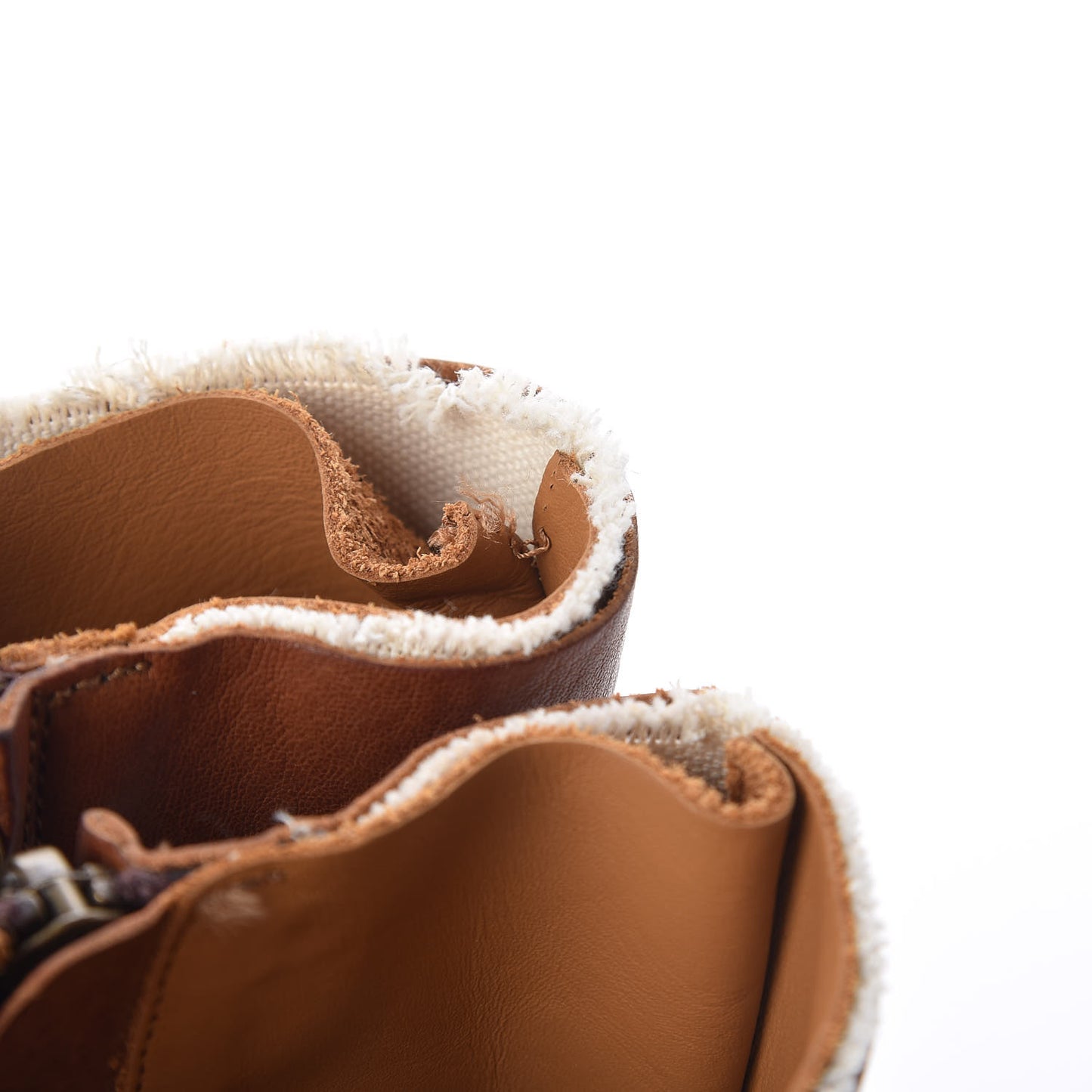 Calfskin Theo Ankle Boots 38.5 Cognac