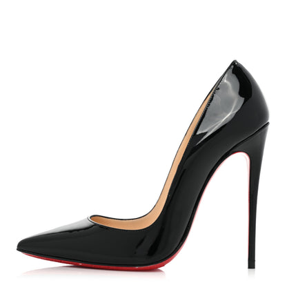Christian Louboutin Patent So Kate 120 Pumps 37 Black 1 of 11