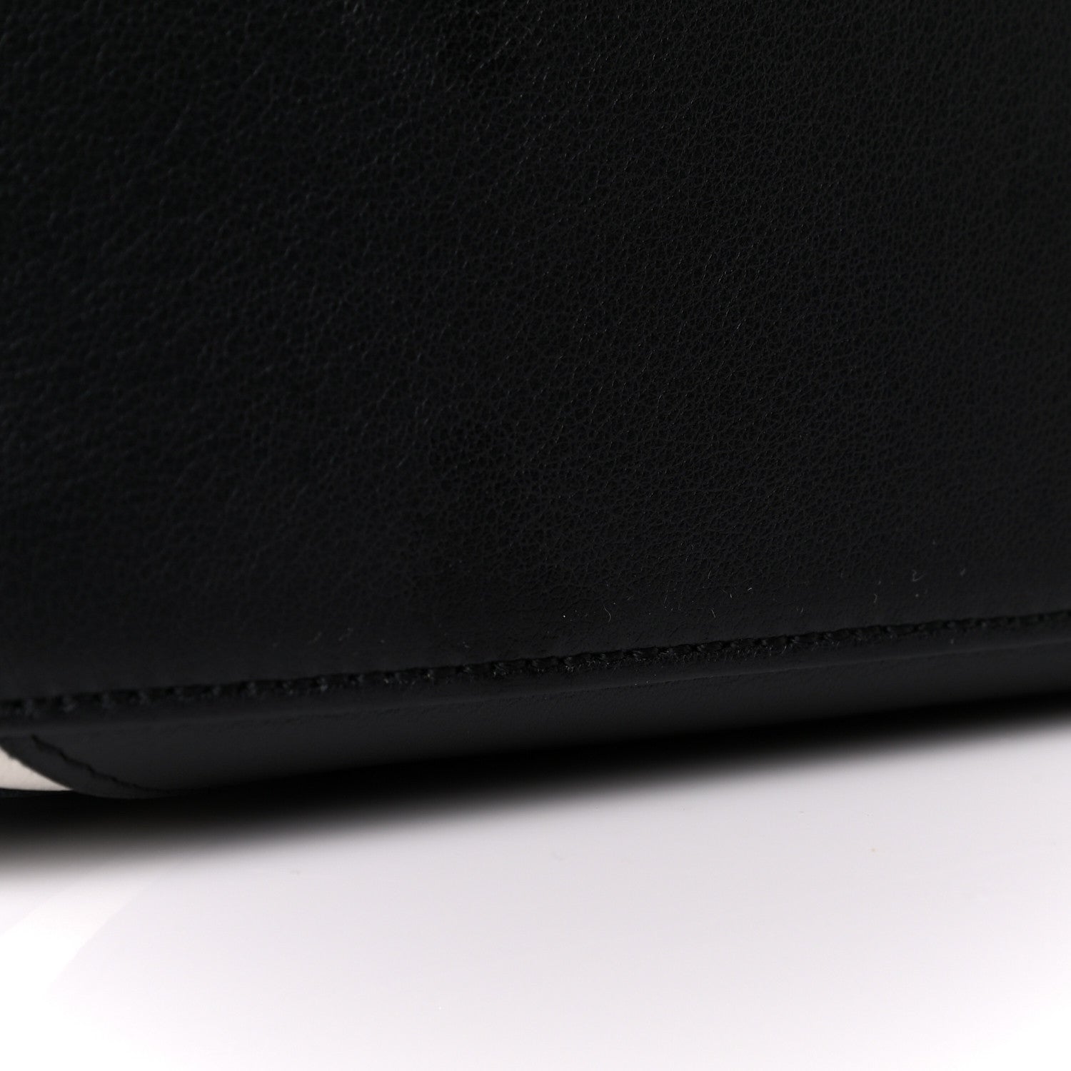 Loewe Calfskin Small Roses Puzzle Bag Black White 10 of 10
