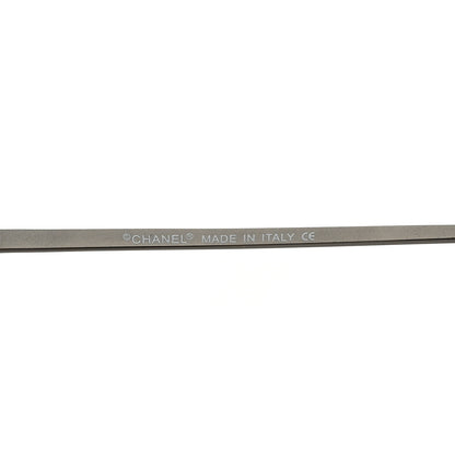 Chanel Metal Rimless Camellia Sunglasses 4086 Grey 6 of 7
