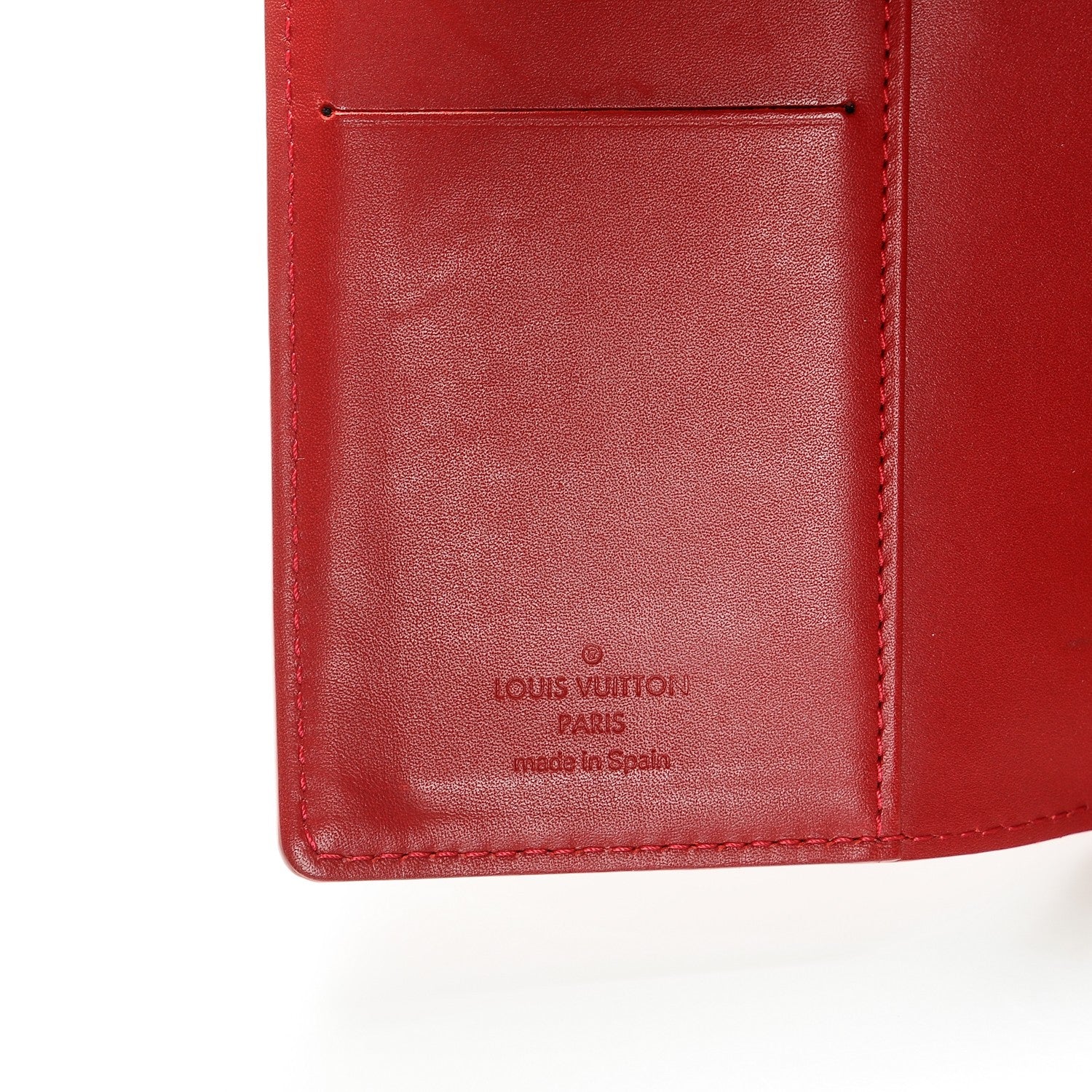 Louis Vuitton Vernis Small Ring Agenda Cover Pomme D'Amour 7 of 8