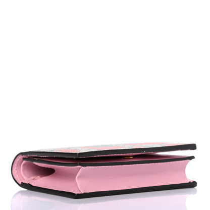 Gucci GG Supreme Monogram Strawberry Card Case 4 of 7
