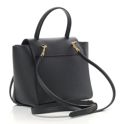 Celine Grained Calfskin Nano Belt Bag Black 3 of 10