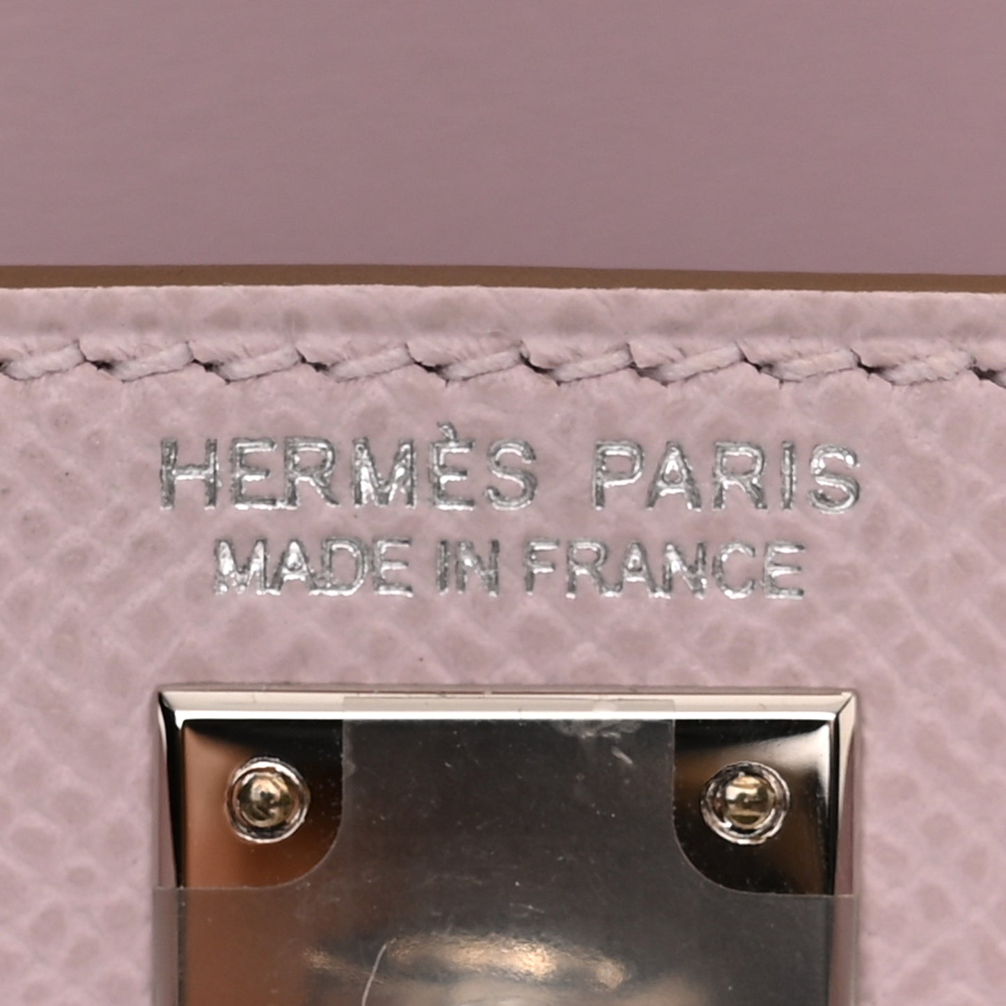 Epsom Mini Kelly Sellier 20 Mauve Pale
