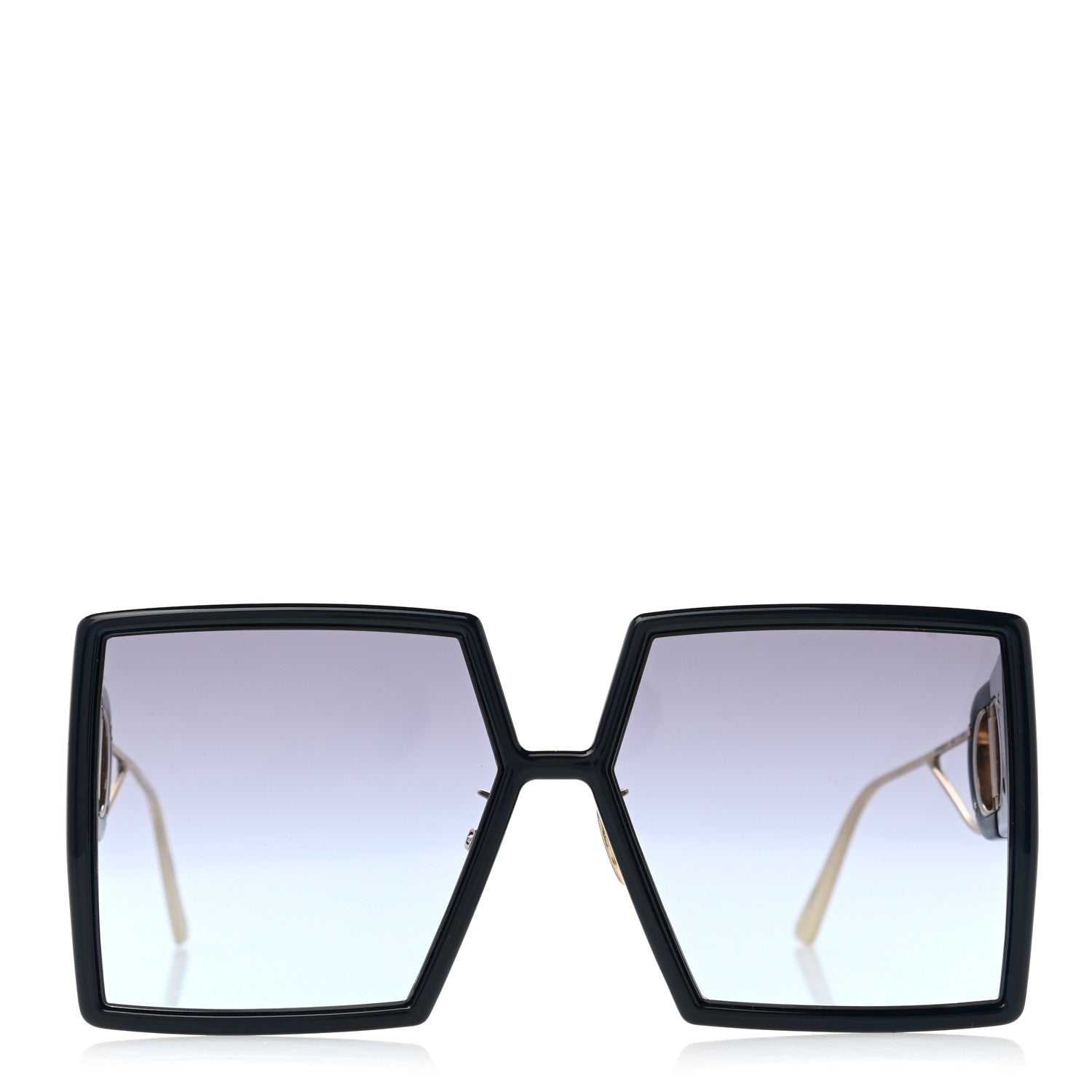 Christian Dior Square 30 Montaigne Sunglasses Black 3 of 9