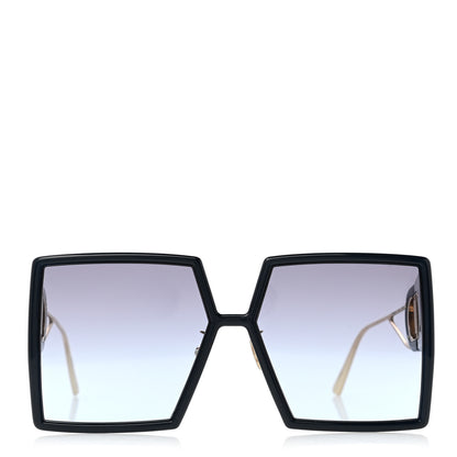 Christian Dior Square 30 Montaigne Sunglasses Black 3 of 9