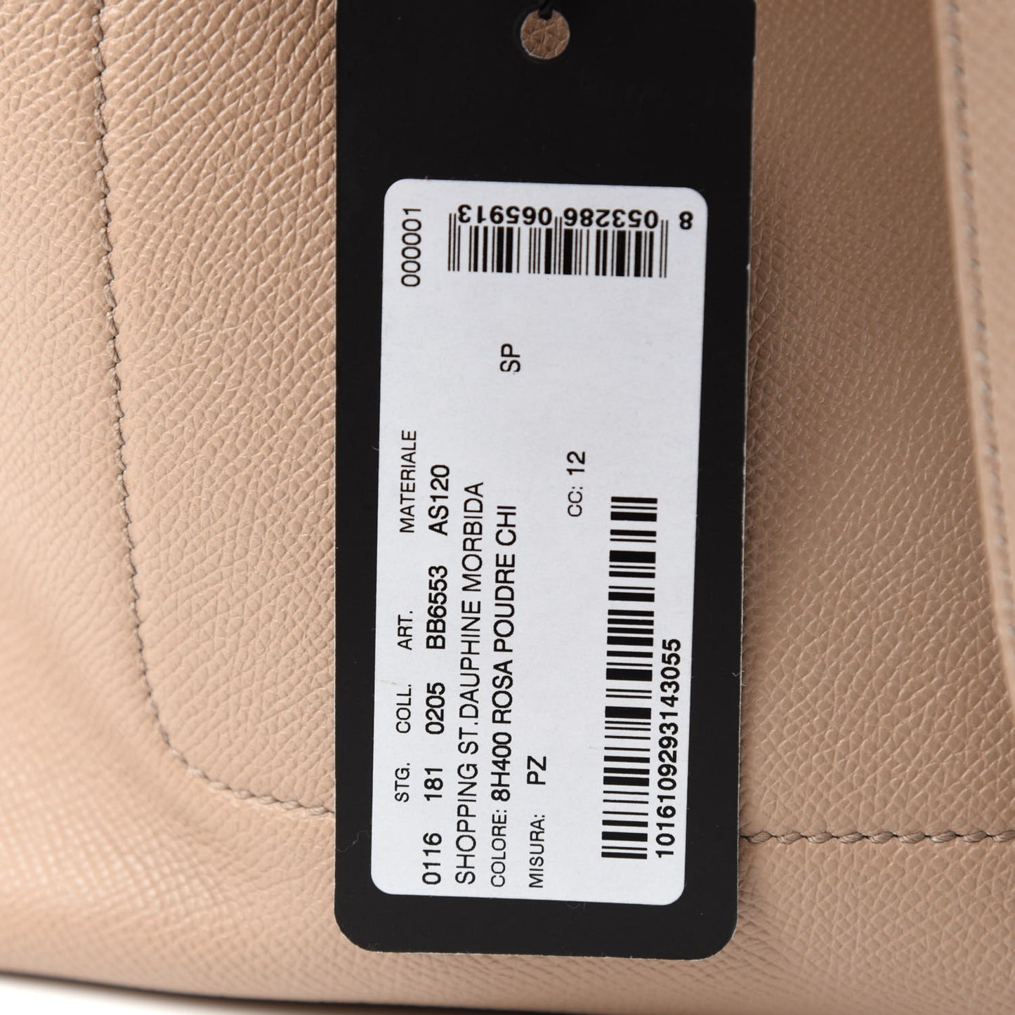 St Dauphine DG Shopping Tote Poudre