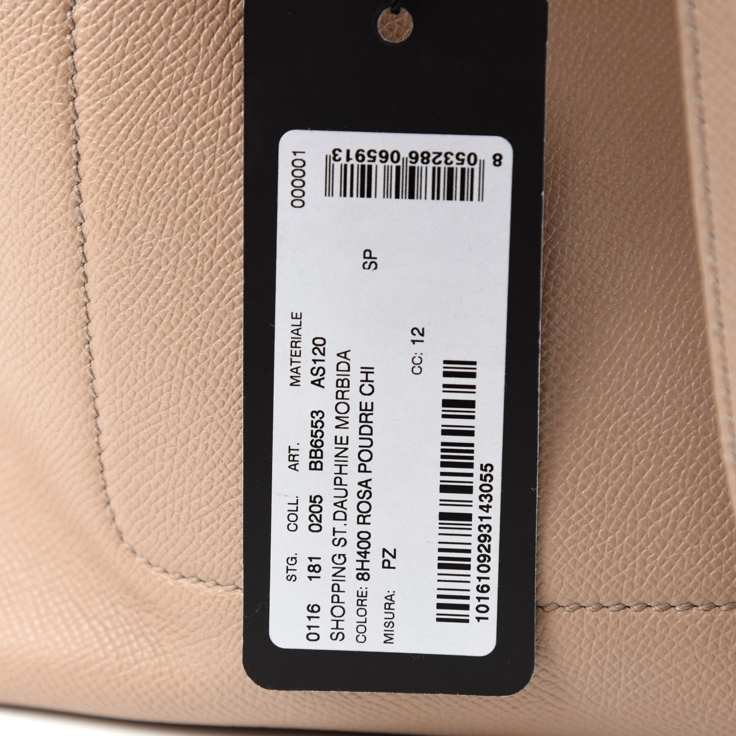 Dolce & Gabbana St Dauphine DG Shopping Tote Poudre 9 of 11