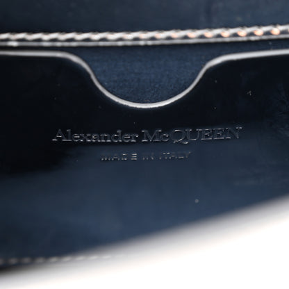 Alexander McQueen Metallic Lambskin Quilted Knuckle Shoulder Bag Silver 6 of 10