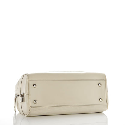 Louis Vuitton Epi Bowling Montaigne GM Ivory 4 of 8