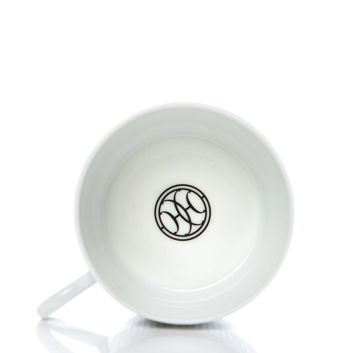 Porcelain H Deco Tea Cup And Saucer Set Of 2