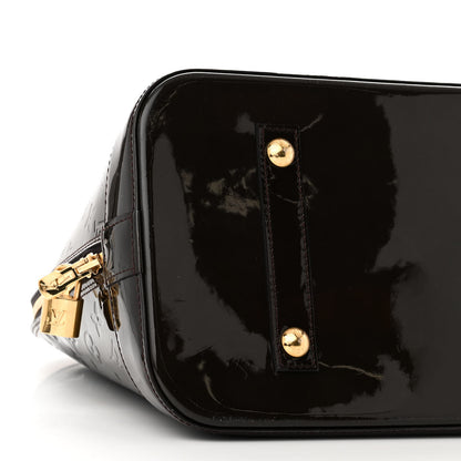 Louis Vuitton Vernis Alma GM Amarante 8 of 9