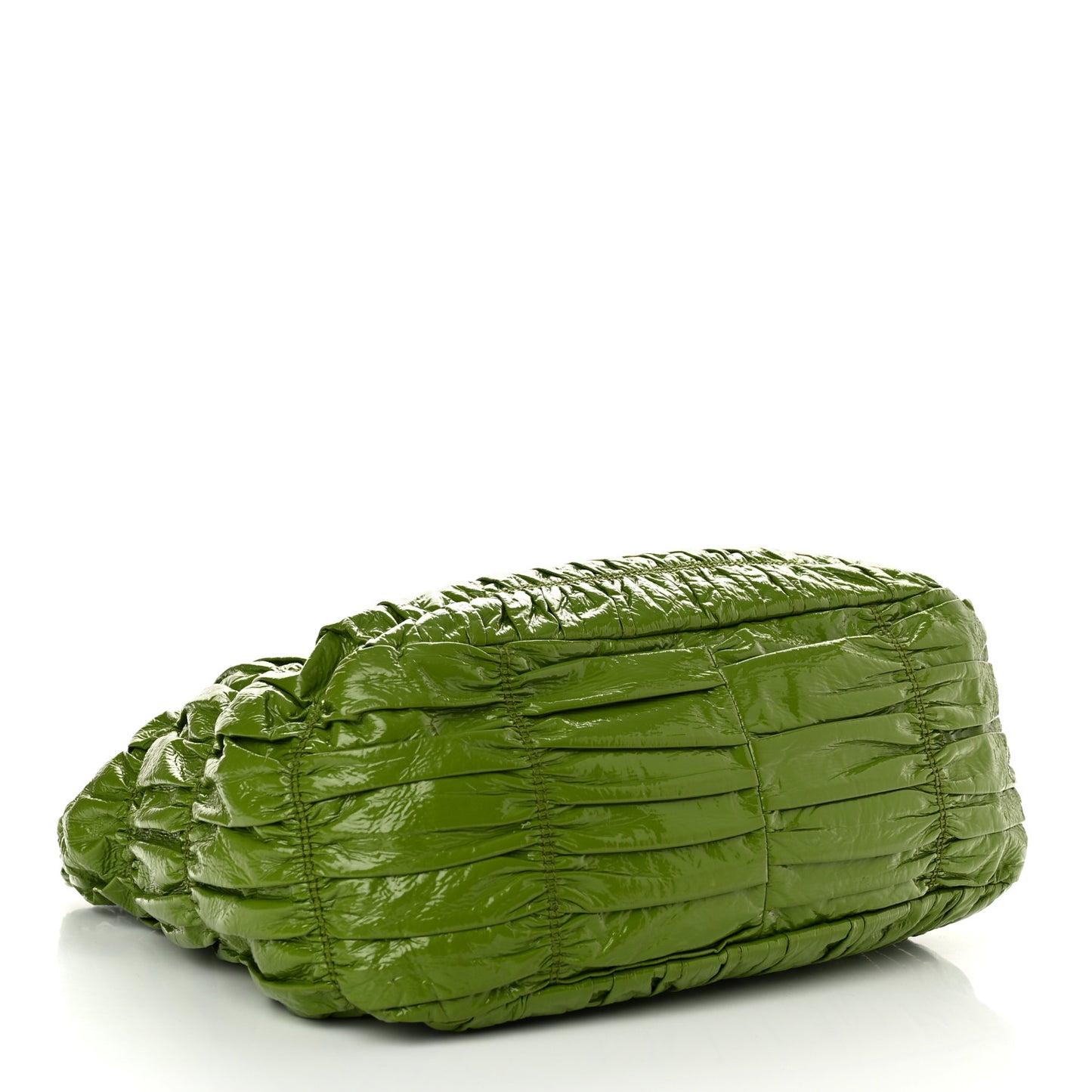 Vernice Gaufre Tote Green