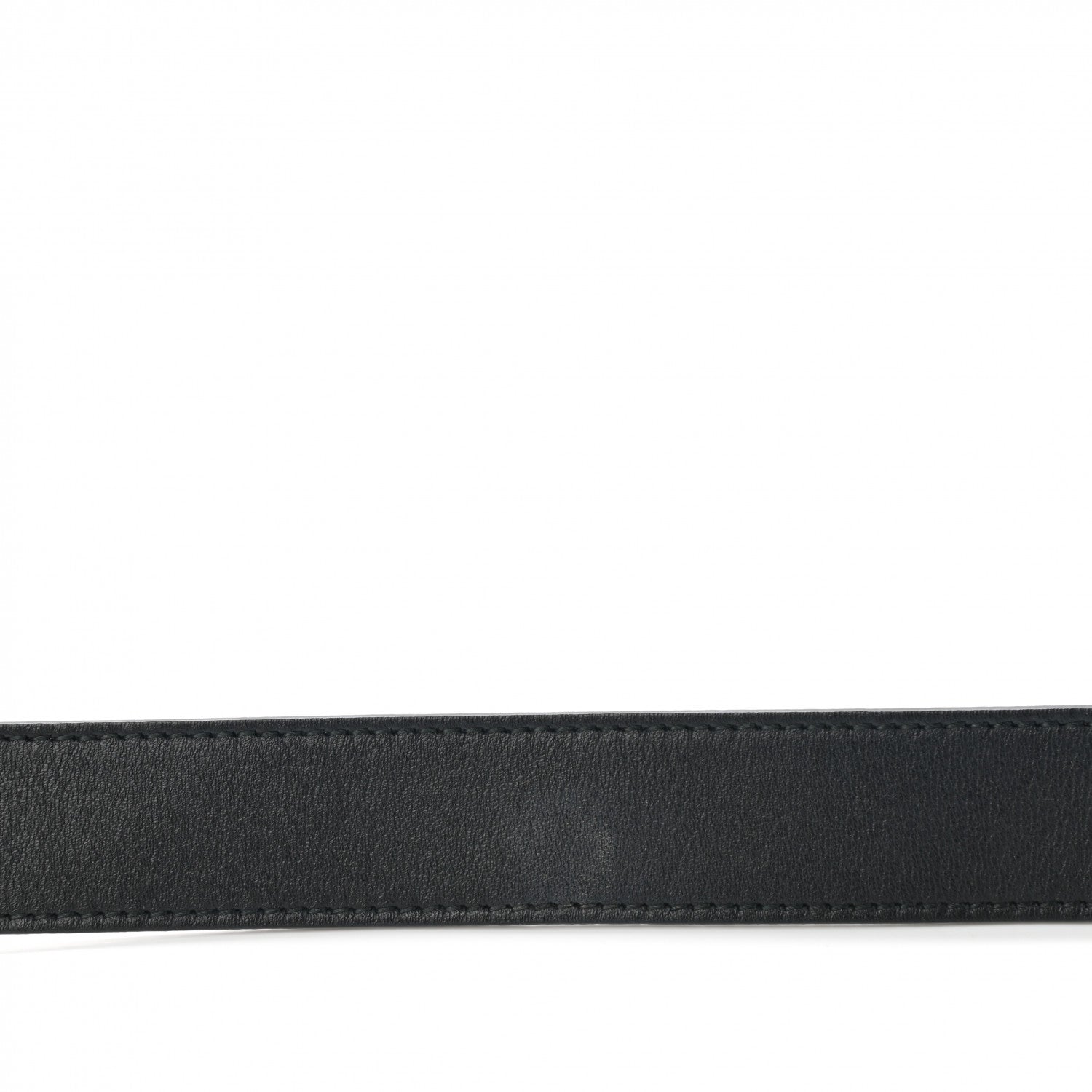 Gucci Calfskin Double G 30mm Belt 80 32 Black 6 of 6
