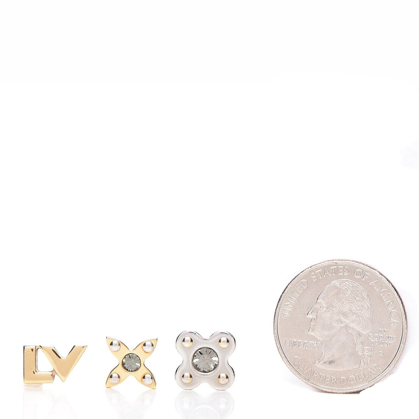 Swarovski Crystal Love Letter Timeless Ear Stud Earrings