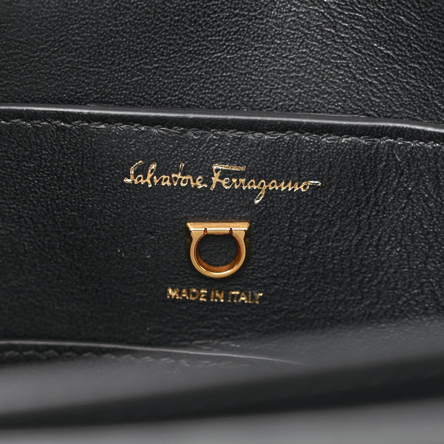 Calfskin Trapezio Crossbody Black