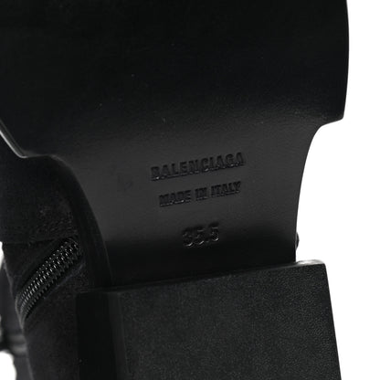 Balenciaga Suede Santiag Western Boots 35.5 Black 8 of 10