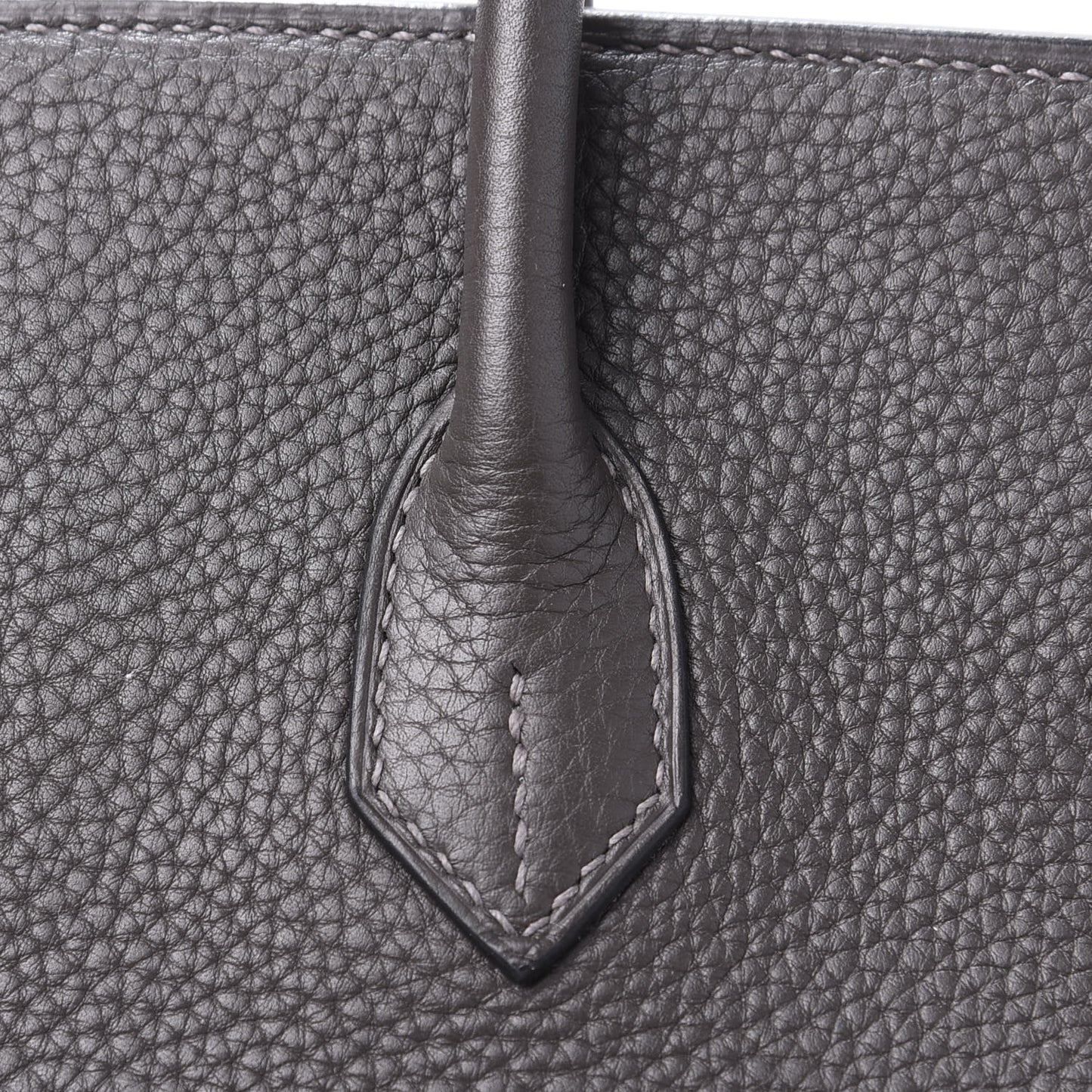Taurillon Clemence Birkin 35 Graphite