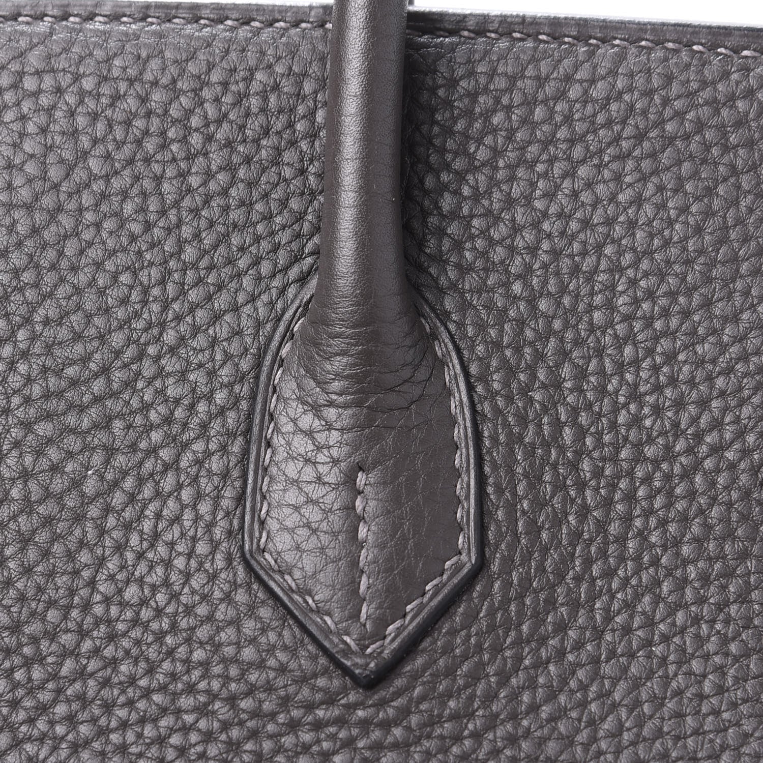 Hermes Taurillon Clemence Birkin 35 Graphite 8 of 33
