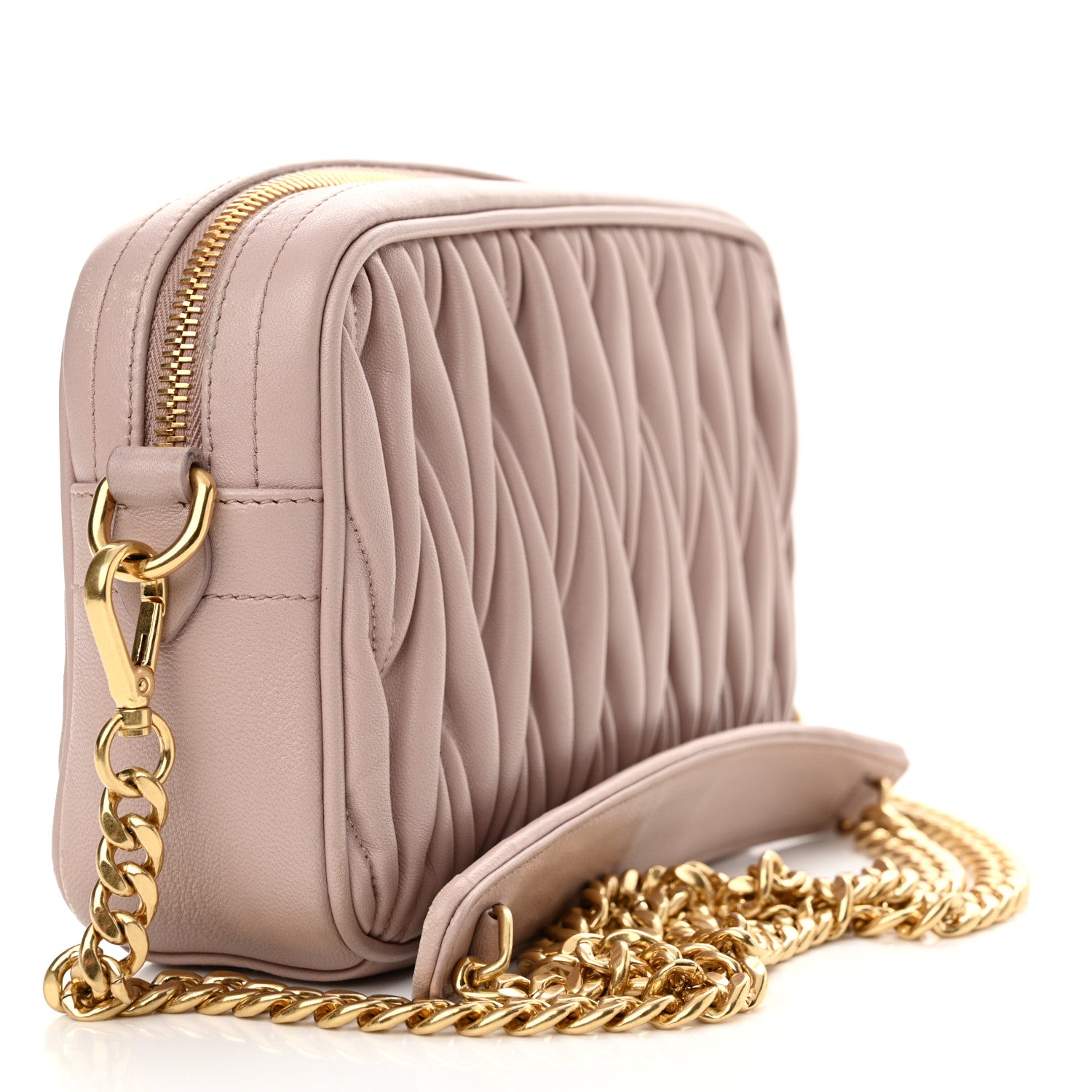 Miu Miu Nappa Matelasse Camera Bag Cammeo 3 of 12