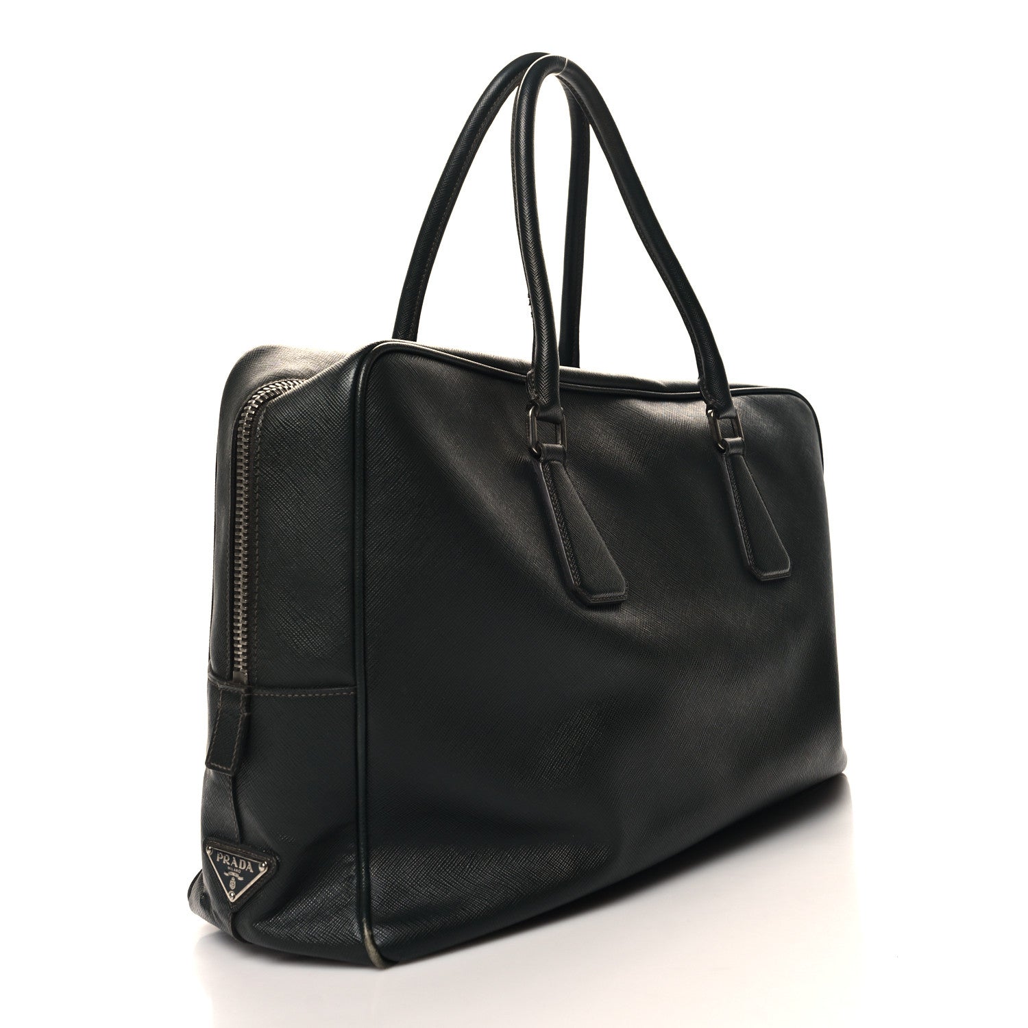 Prada Saffiano Travel Bag Militare 3 of 11