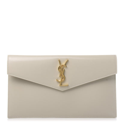Saint Laurent Grain De Poudre Uptown Pouch Crema Soft 1 of 10