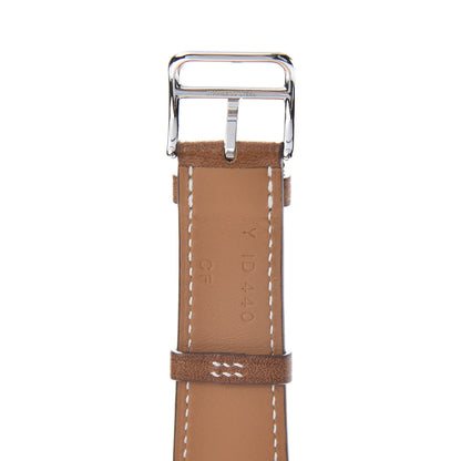 Hermes Barenia 40mm Apple Watch Double Tour Band Fauve 4 of 5