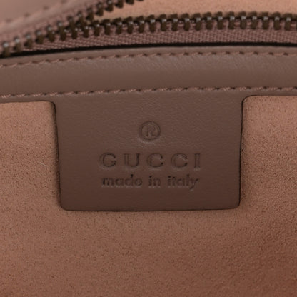 Gucci Calfskin Matelasse Small GG Marmont Shoulder Bag Porcelain Rose 6 of 10