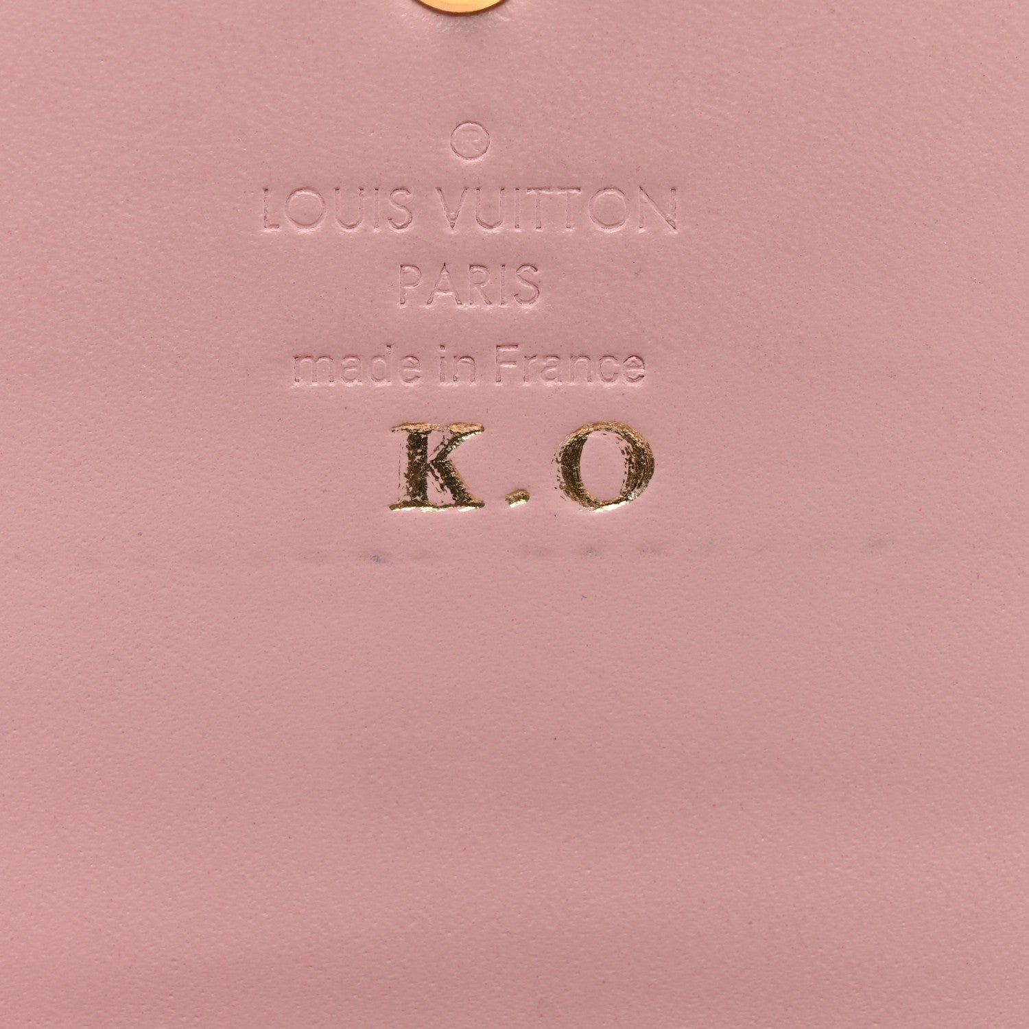 Louis Vuitton Vernis Rayures Sarah Wallet NM Dune 6 of 9