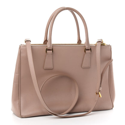 Prada Saffiano Medium Galleria Double Zip Tote Cammeo 2 of 16