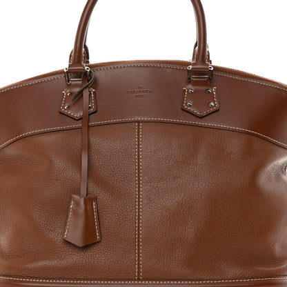 Louis Vuitton Suhali Lockit MM Sienne 8 of 16