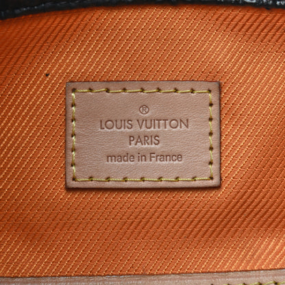Louis Vuitton Jacquard Quilted Monogram Limelight Clutch GM Black 8 of 10