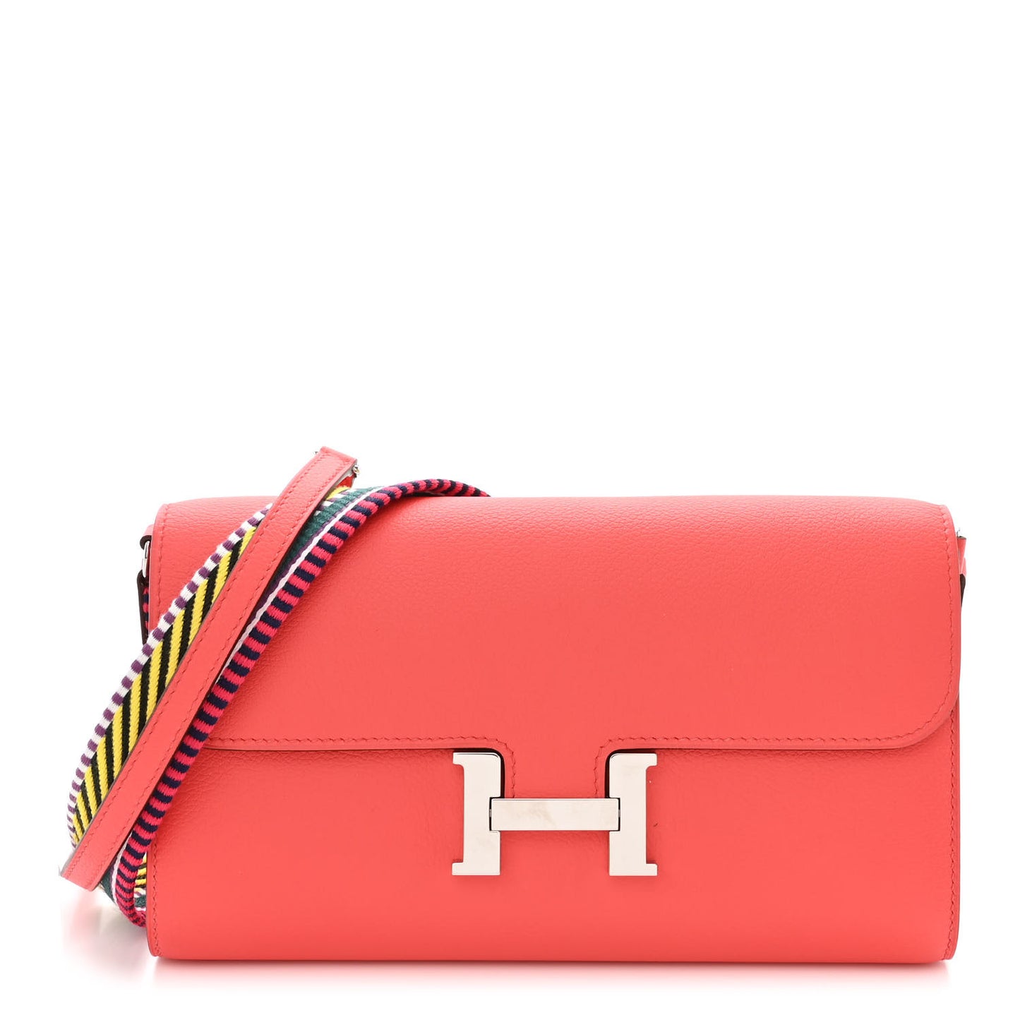 Evercolor Cavale Constance Long Wallet To Go Rose Texas Multicolor