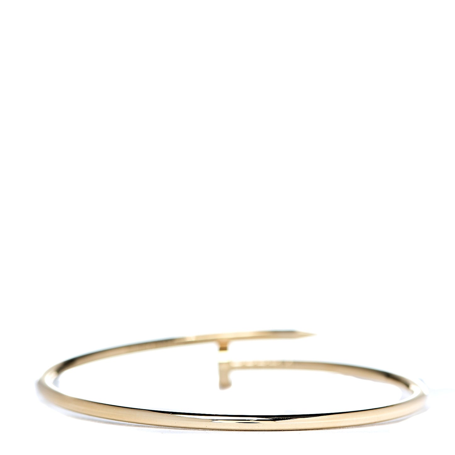 18K Yellow Gold Small Juste Un Clou Bracelet 17