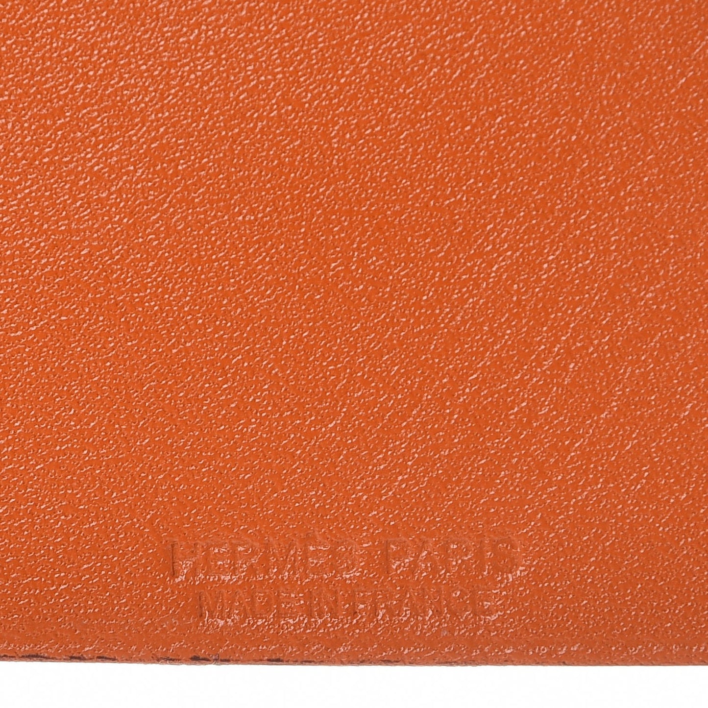 Everlisse Chevre Mysore Samarcande Horse Ornament Bag Charm Vermillion Orange