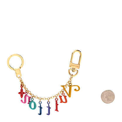 Louis Vuitton New Wave Key Chain Bag Charm Multicolor 2 of 4