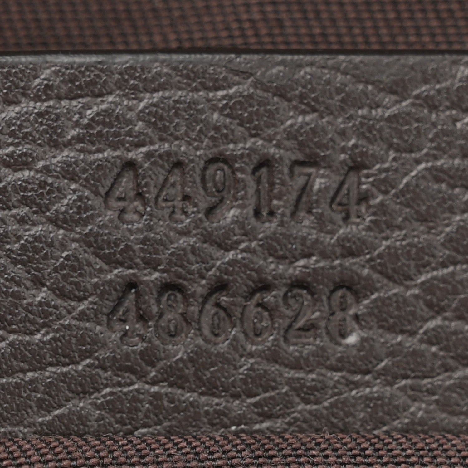 Gucci Monogram Belt Bag Dark Brown 7 of 10