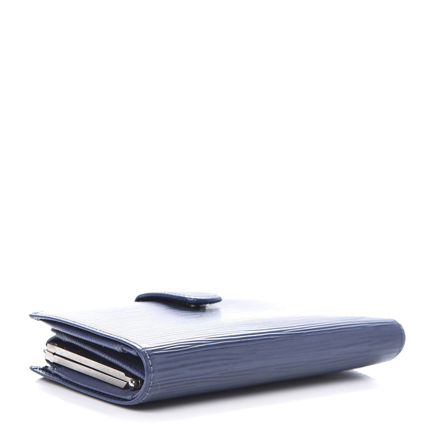 Epi French Purse Wallet Myrtille