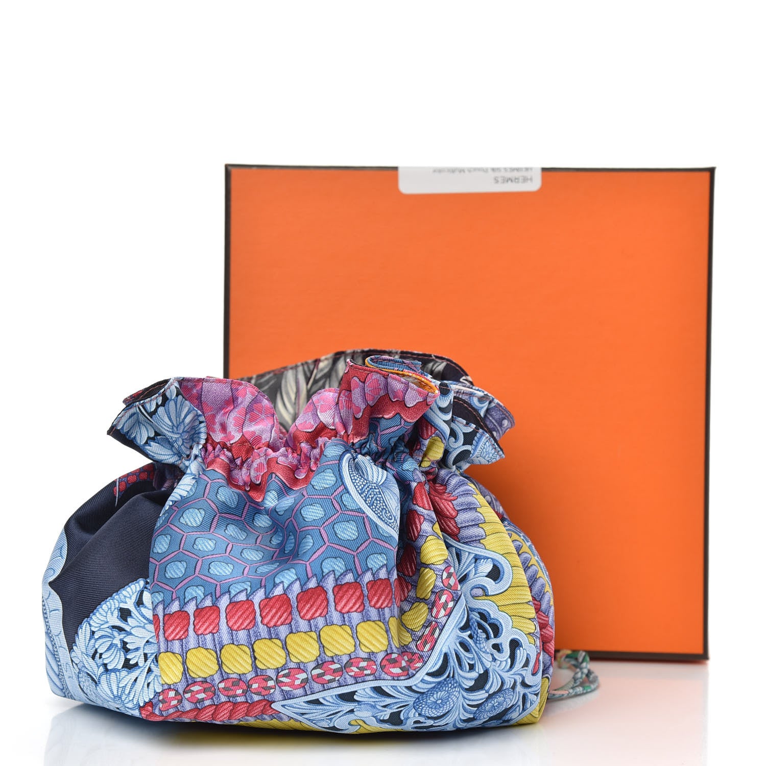 Hermes Silk Pouch Multicolor 10 of 10