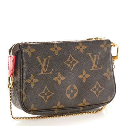 Louis Vuitton Monogram 2020 Christmas Animation Bumper Cars Mini Pochette Accessories Coquelicot 3 of 8