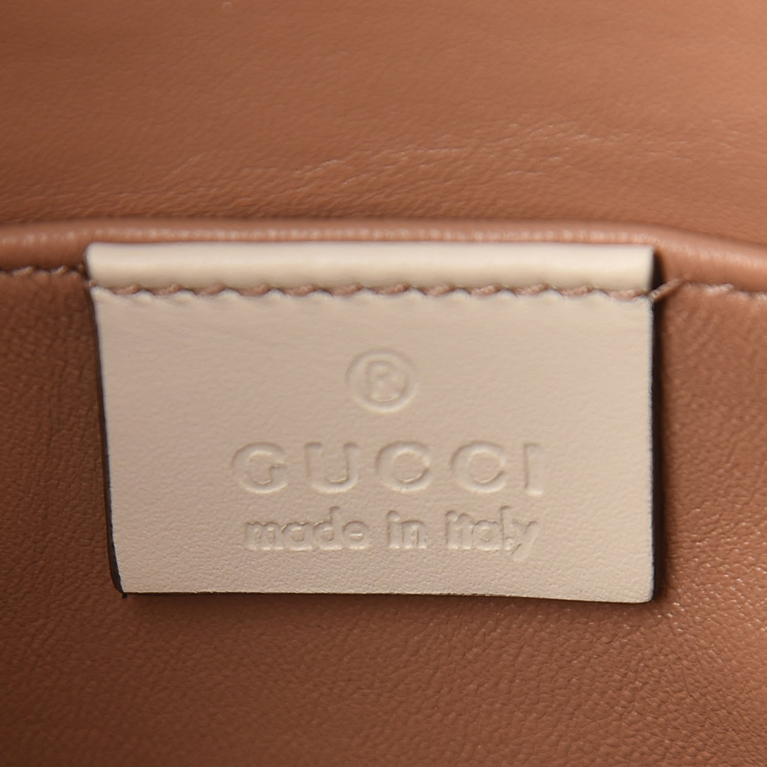 Gucci Nappa Pearl Studded Mini Queen Margaret Broadway Shoulder Bag Mystic White 6 of 9