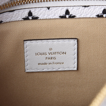 Louis Vuitton Monogram Giant Speedy Bandouliere 30 Kaki Beige 6 of 9