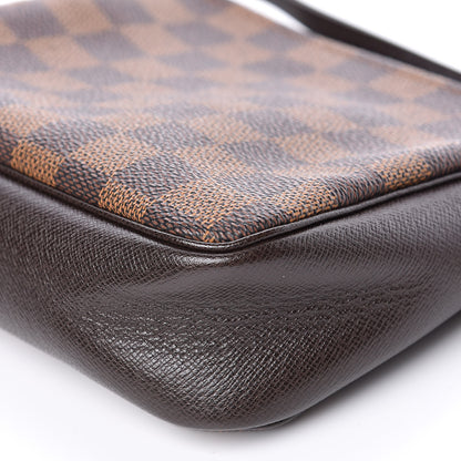 Louis Vuitton Damier Ebene Trousse Make Up Bag Pochette 9 of 10